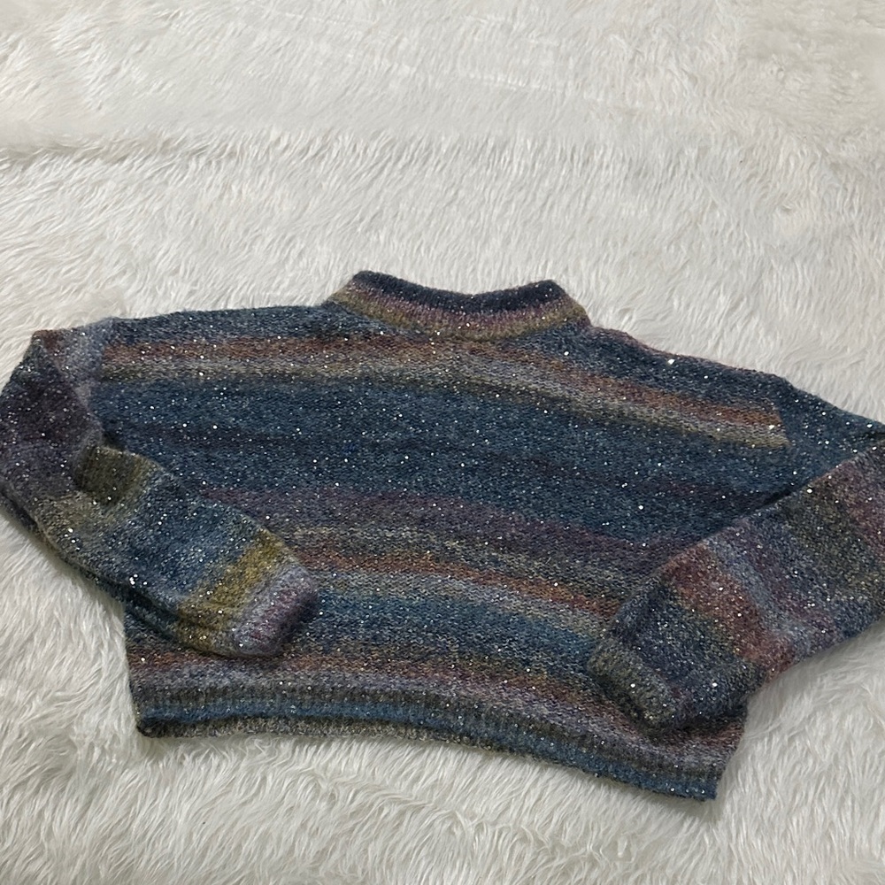 Banana Republic Multicolor Turtleneck Sweater
